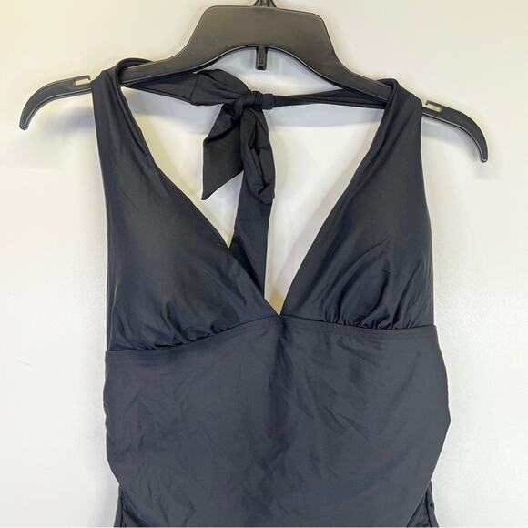 DKNY Halter Mio One Piece swimsuit black - L - Picture 3 of 11
